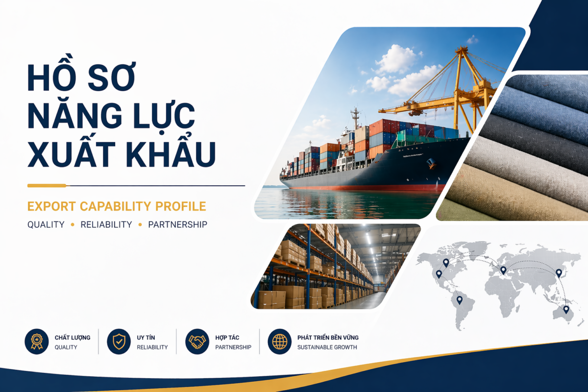Company Profile Xuất Khẩu Chuẩn Quốc Tế: Template Cho SME Việt Nam